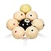 PATIKIL Billiard Pendulum Sticker, 6 Pack Billiard Magic Rack Table Ball Holder Kick Off Pool Sticker Positioning Rack Billiards Accessories