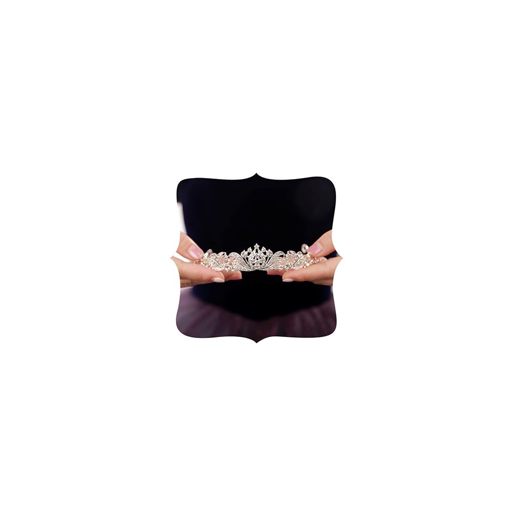 Silver Wedding Tiara for Women Princess Crowns and Tiaras for Bride Rhinestone Birthday Crown Headband Crystal Costume Party Prom Hair Accessories-image-14