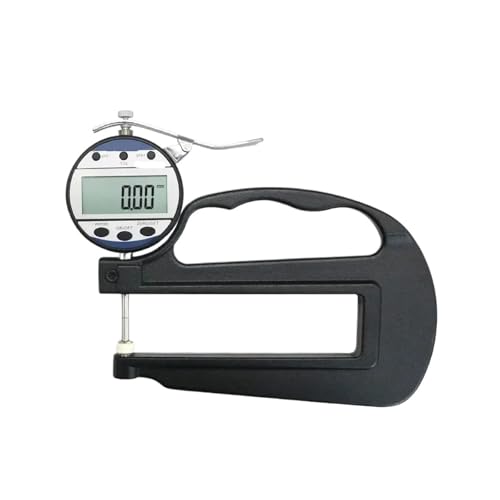 Calibrador digital de espesores 0-25,4 mm con pantalla LCD, precisión 0,01 mm, para papel, película, cuero y esponjas miniatura 1