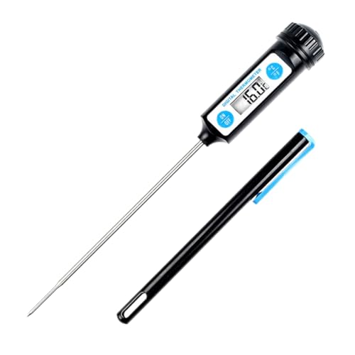 2pcs Food Thermometer Multipurpose Digital Thermometer BBQ Thermometer Accurate Thermometer Simple Thermometer Household Probe Thermometer Compact Thermometer Kitchen Thermometer