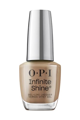 OPI Infinite Shine Livin' La Vida Mocha | Opaque Dark Brown Crème Long Wear Gel Like Nail Polish | Vegan, Long Lasting, Streak Free