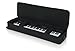 Gator Cases Lightweight Keyboard Case with Pull Handle and Wheels; Fits Slim 88-Note Keyboards (GK-88SLIM)