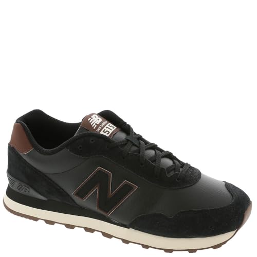 New Balance 515, Sneaker Hombre, Negro, 42 EU