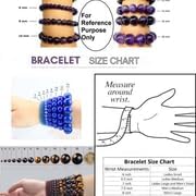 Natural 7 Chakra Stone & Black Lava 8mm Round Shape Smooth Cut Beads Stretchable Bracelet For Men & Women. Unisex Bracelet For Healing, Meditation, Prosperity & Luck|HS_Stbr_00031