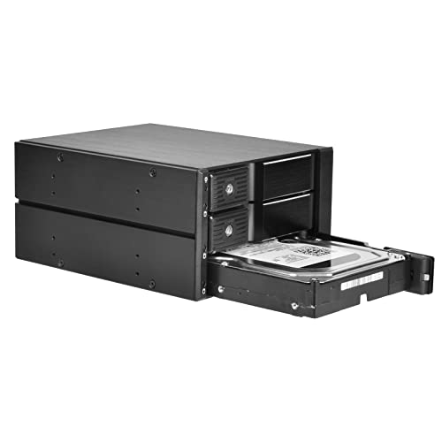 Image of Silverstone FS303-12G Two 5.25 inch Bay to Three 3.5 inch SAS-12G / SATA 6Gbit /s trayless hot-swap cage, SST-FS303B-12G