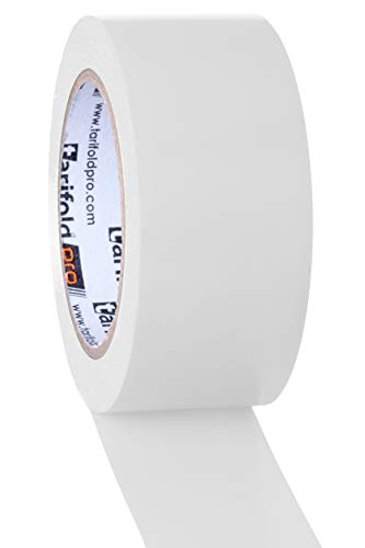 Tarifold Es 197702 - Cinta para Suelo, adhesiva Señalización, Seguridad, color Blanco- Rollo 50mm x 33m