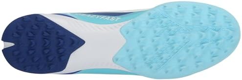 adidas Unisex X Crazylight.3 Laceless Turf Sneaker, Bright Royal/White/Solar Red, 10 US Men | Image 3