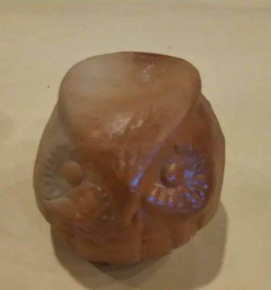 ふくろう  置物   備前焼   ひだすき ふくろう 置物 備前焼 ひだすき