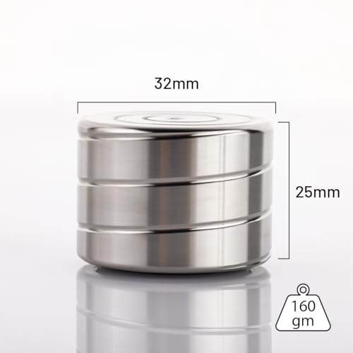 Image of ZAHEPA Geometric Flow Metal Paperweight for Office Table, Spinning Paper Weight, Stress Relief Gadget, Paper Holder, Office Desk Decor & Showpiece, Gift for Professionals & Students