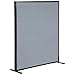 Global Industrial Freestanding Office Partition Panel, Blue, 36.25 Inch Width x 42 Inch Height, 1 Piece, for Office Design and Workplace Productivity