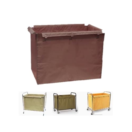 Bolsas de almacenamiento para carritos de lavandería, tela Oxford impermeable, bolsas extraíbles duraderas para el hogar, hotel y aplicaciones de limpieza