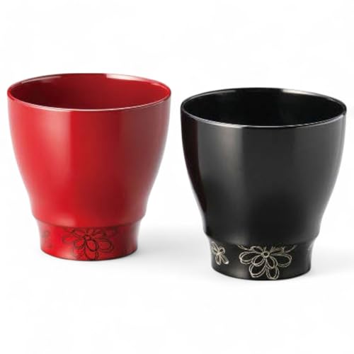 J-kitchens 2客セット 漆器 湯呑み 手塗り うるし PID-529760 日本製