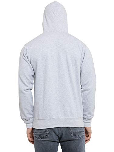 Image of Scott International Men's Solid Cotton Hoodies for Men, Trendy and Comfortable Sweatshirts for Men, Stylish Winter Wear with Hood and Pockets, Fashionable Hooded Sweatshirts