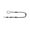 HUNTER Freestyle verstelbare hondenriem voor honden, robuust, weerbestendig, 0,8/200 cm, grijs