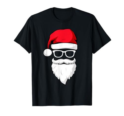 Weihnachtsmann Nikolaus Christmas Santa Lustig Weihnachts , Kurzarm,...