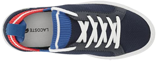 Lacoste La Piquee Sneaker, Nvy/Wht, 1 Us Unisex Little Kid #TOP4