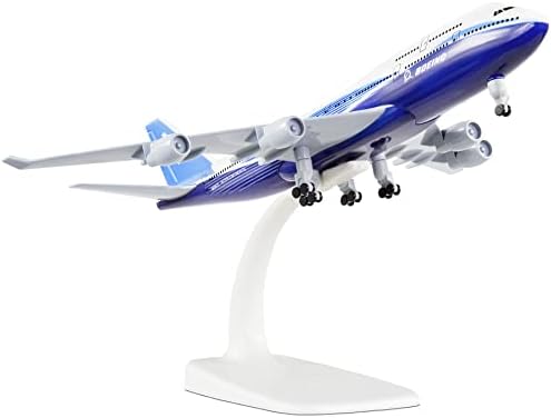 Busyflies Airplane Model Diecast Planes 1/300 Scale Boeing 747 Model Aircraft for Gift