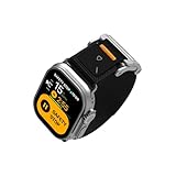 Aulumu A11 Apple Watch バンド マグネット｜アップルウォッチバンド｜Apple Watch Ultra 3/2/1 (49mm),Series 11/10 (46mm),9/8/7 (45mm),SE 3/2/1/Series 6/5/4 (44mm),Series 3/2/1 (42mm)対応｜ステンレススチール製マグネット式｜1秒着脱・長さ調整可能 -シルバー＆ブラック