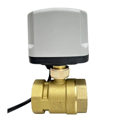 Vanne à bille motorisée 12V DC CR02 en laiton de 1/2 pouce - 7