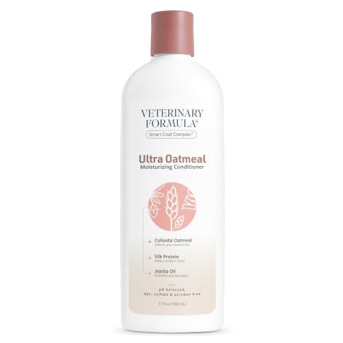Veterinary Formula Smart Coat Ultra Oatmeal Conditioner for Dogs, 17 fl oz