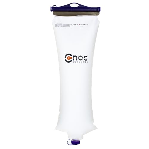 Cnoc Outdoors VectoX - Contenitore per acqua resistente, 3 l, filettatura 28 mm, viola