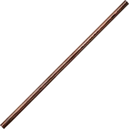 Sutenno 鍛錬棒 太極拳スティック 太極拳棒 チキンウィングウッド製 実木 全長100cm 直径3cm 円形 軽量 素振り用 太極棒 伝統的な工芸 初心者向け 快適なグリップ 物干し竿 麺棒 多目的 めん棒 武道 筋トレ 演武稽古 居合道体験用 太極