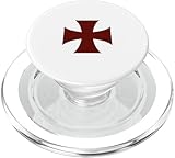 Deus Vult - Minimalistisches lateinisches Wort für Geschichte PopSockets PopGrip für MagSafe