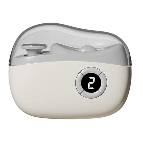 Cortaúñas eléctrico, amoladora automática de 3 velocidades | Cortaúñas eléctrico recargable para uñas de los pies dedicado a los ancianos, uñas de las manos en casa niños manicura pedicura