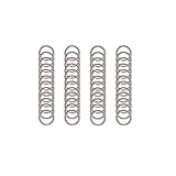 Compatible M3×5MM Steel Shim Washer Set 48pcs (0.1/0.2/0.3/0.5mm, 12pcs Each) – Ultra Thin Precision Spacers for Electronics, Miniature Models, Compatible with M3 Bolts