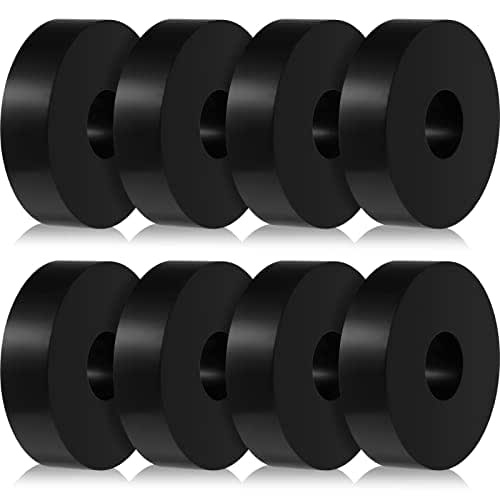 8 Pcs Rubber Isolation Pads Thick Rubber Washers 1.5 Inch