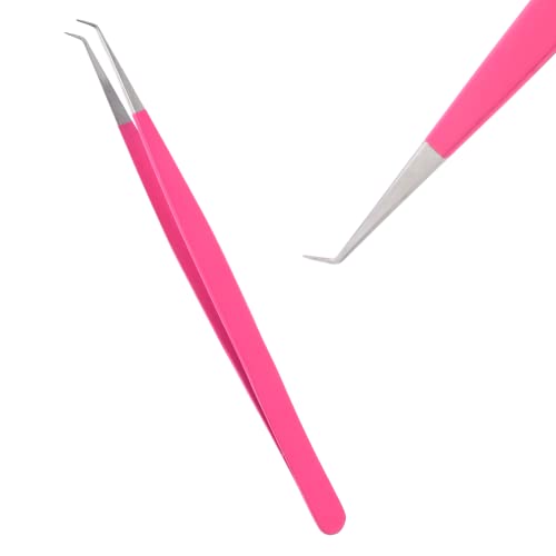 Cross Edge Corporation Curved Isolation Lash Tweezers 14cm, CEC-ISO08