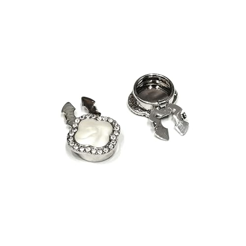 Cubiertas de Botones Trébol de Cuatro Hojas para Camisa miniatura 1