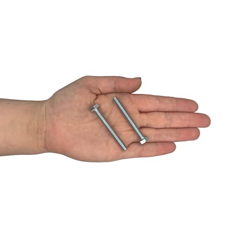 30 Stück DIN 933 Stahl Sechskantschrauben M6 x 50 mm 8.8 Grad Sechskantschrauben Vollgewinde Sechskantschrauben Gewindeschrauben Gewindeschrauben (30, M6 x 50 mm)