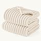 BEDSURE wasserdichte Hundedecke - 76x102 cm Hundedecke waschbar für mittelgroße Hunde, Haustier Decke flauschig und weich, Schutzdecke Hundesofa, Decke für Hunde, Creme