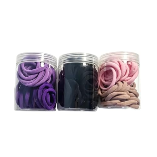 Cuerdas para el cabello sin tirones, 50 elásticos de alta elasticidad que no rompen el pelo