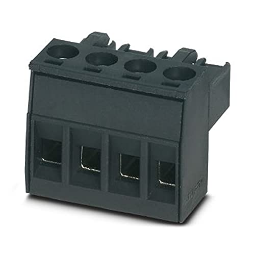 PHOENIX CONTACT MSTBT 2,5 HC/4-STP BK Leiterplattenstecker, 2.5 mm² Nennquerschnitt, 1 Anzahl der Reihen, MSTBT 2.5 HC/.-STP Artikelfamilie, 5mm Rastermaß, Schwarz, 50 Stück