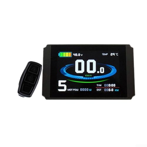 Computadora E-Bike 24V-48V con conector SM y pantalla colorida 2