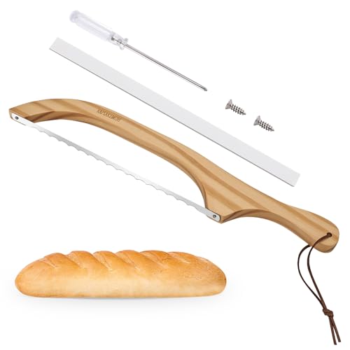 RAPSAKEMOH Sourdough Bread Knife