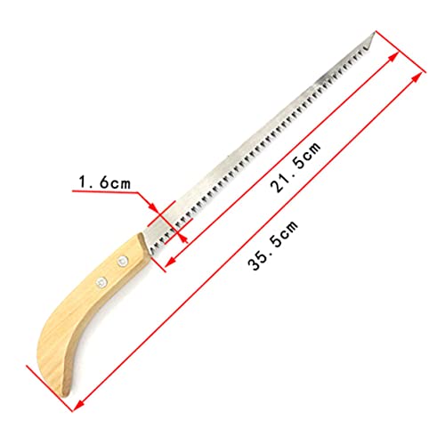Mini saws para paneles de yeso con mango de madera ligero beige 8