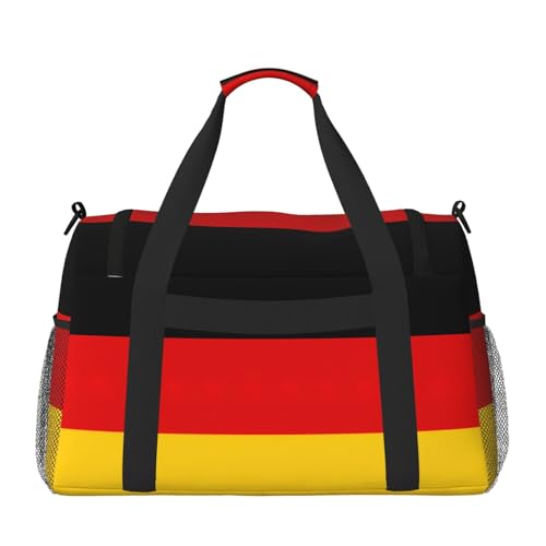 German flag print Personal Item Bag Large Duffel Bag Travel Bag Weekender Bag Gym Bag Tote Duffel bag2