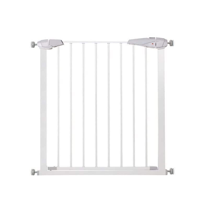Springos Barrera de seguridad, rejilla de protección para bebés, 76-85 cm, segura y estable