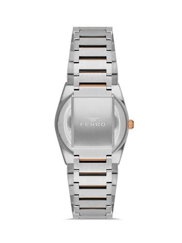Image of Ferro Design in Italy Analog Purple & Blue Dial Couples Watch - FLM2541-P