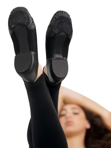 Capezio Jazz Glove Jazz Shoe - Child, Black, 12 W3