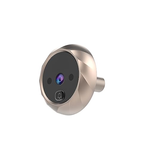 Timbre inalámbrico digital y visor de cámara exterior para mirilla de puerta 5