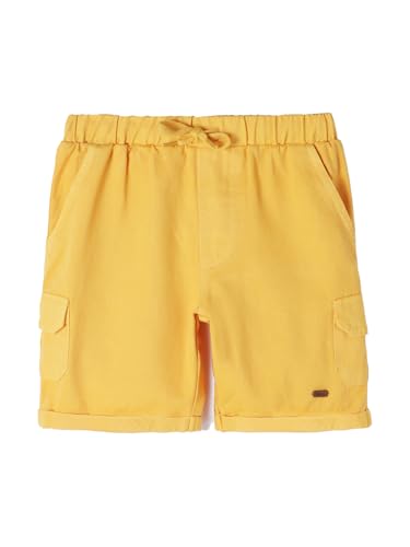 Image of Milou Girls 100% Cotton Stripes Allover Print Biowash Shorts | Soft & Breathable, Safe Dyes, Label-Free Comfort