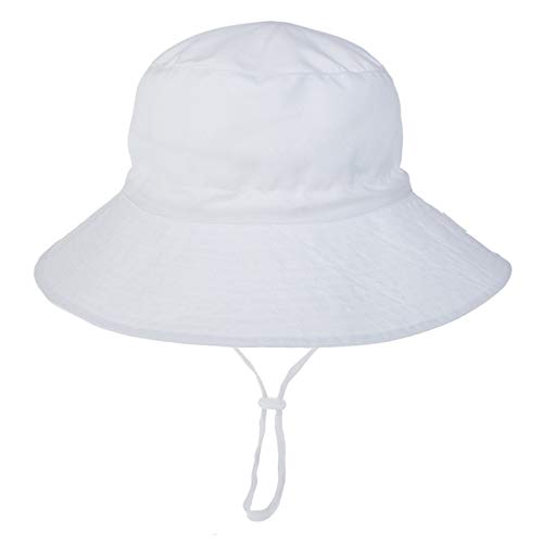 Znesd Baby Sun Hat Smile Face Toddler UPF 50+ Sun Protective Bucket hat Nice Beach hat for Baby Girl boy Adjustable Cap (Color : B, Size : M)