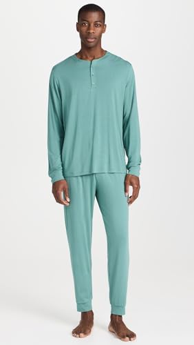 Image of Eberjey Henry Men's Jersey Modal PJ Set