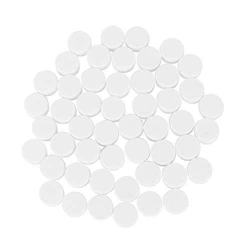 Sosoport 50pcs Ringing Accessories Rattle Insert Babies Rattles Noise Maker Insert Squeakers Replacement Pet Squeakers Rattle Newborn White