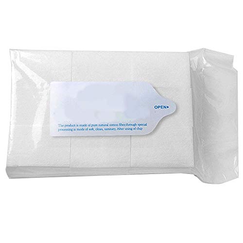 Refaxi 600 unids/bolsa Algodón Sin Pelusa Toallitas de Uñas Servilletas Gel Polaco Removedor Toe Toe