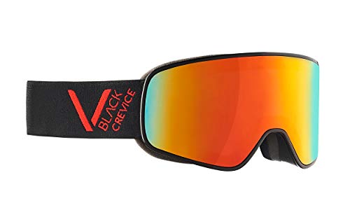 Lunettes de ski Schladming double écran anti-buée noir rouge taille L